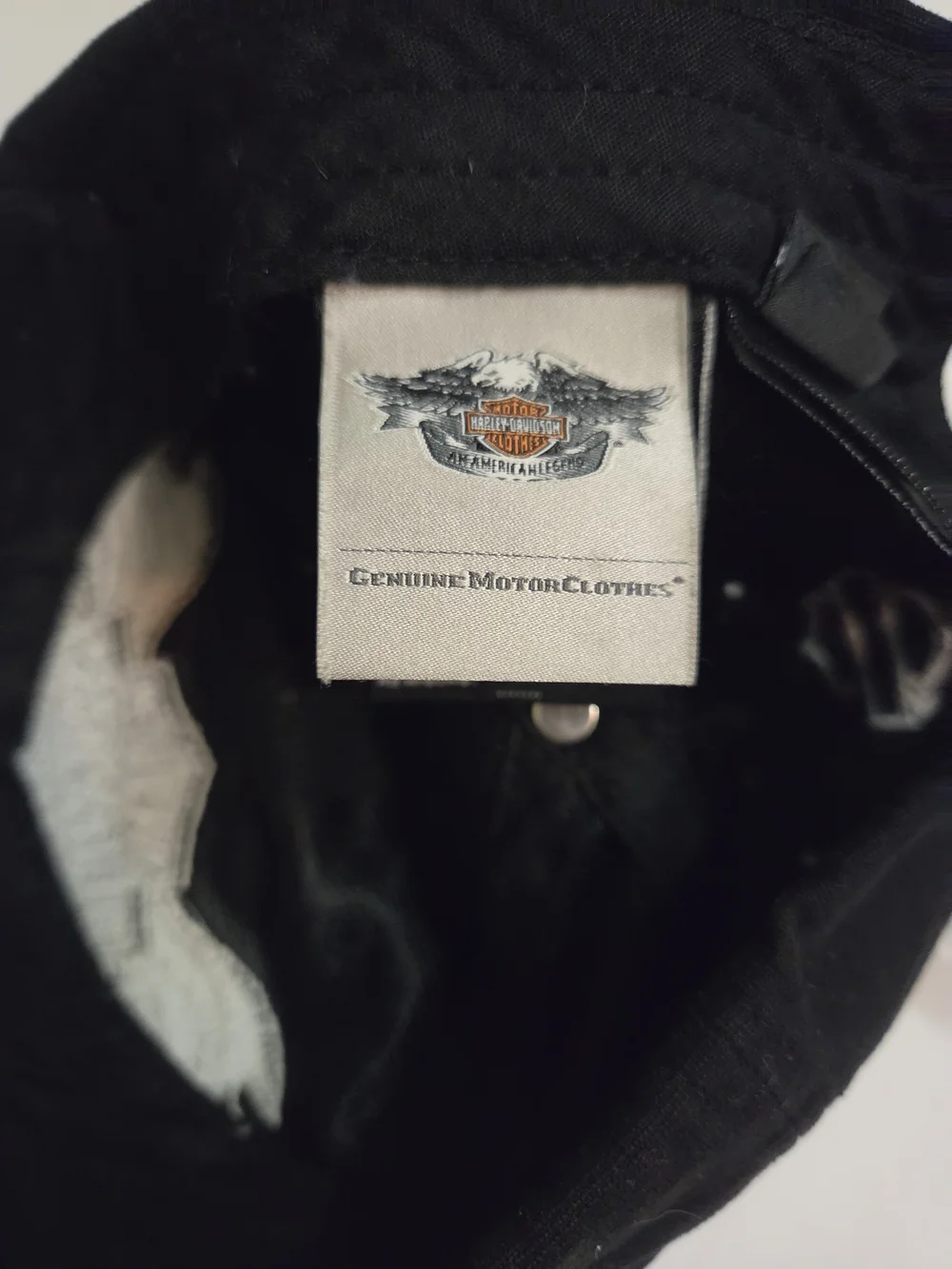 Harley-Davidson Black Embroidered Logo Cap